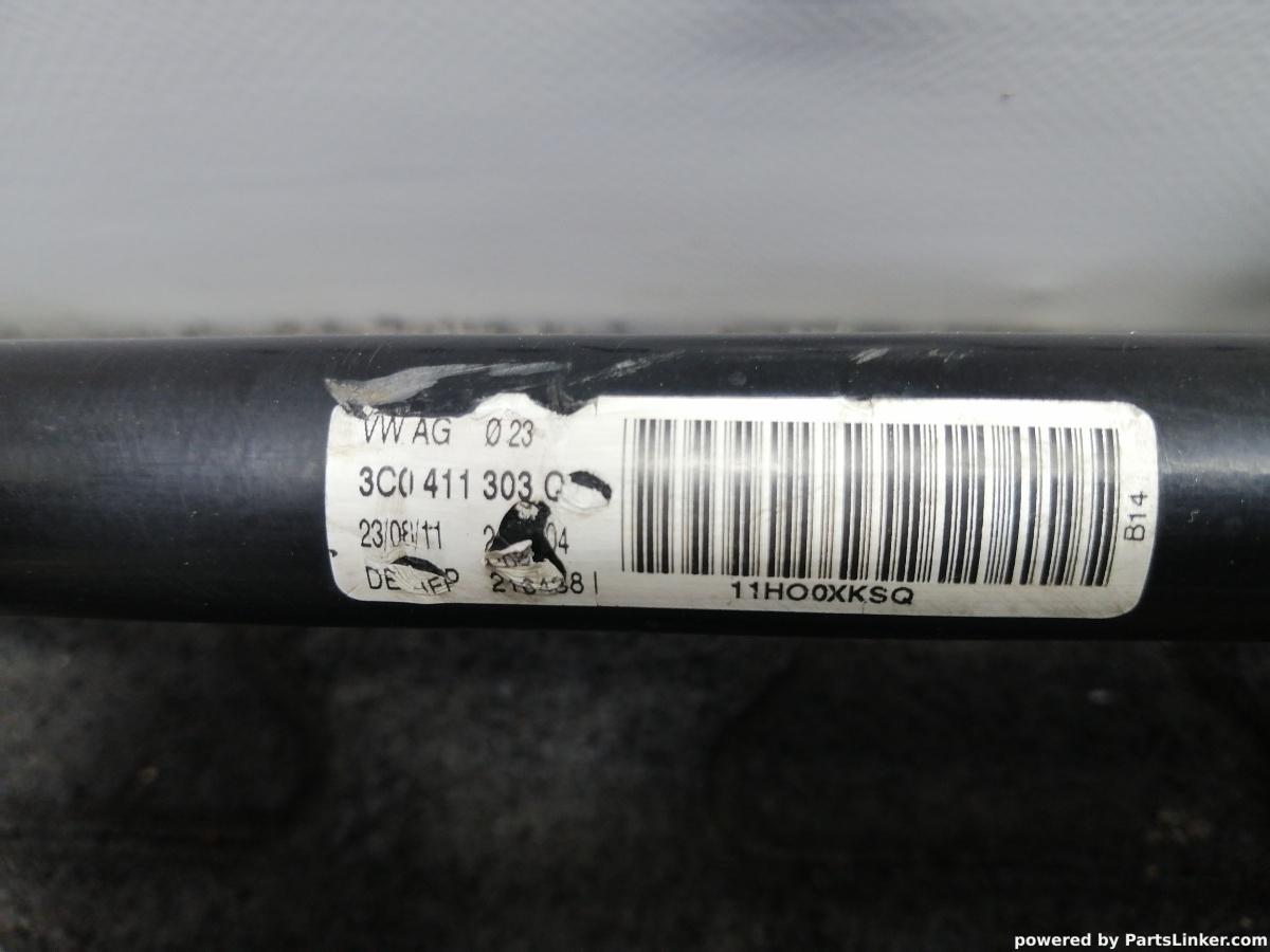 Bara stabilizatoare fata VOLKSWAGEN PASSAT (362) [ 2010 - 2014 ] TDI (CFFB) 103KW|140HP OEM 3C0411303Q