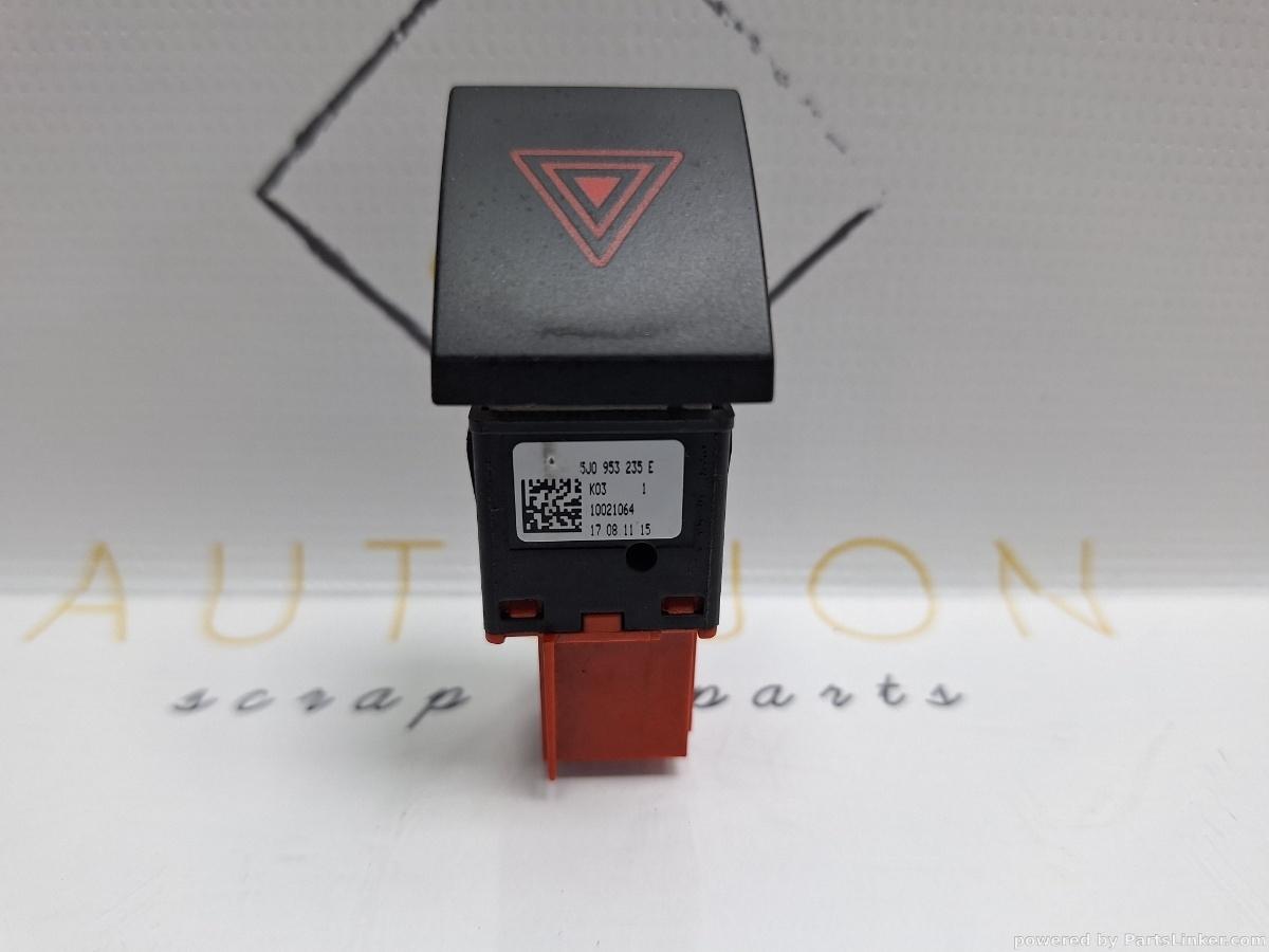 Buton avarii SKODA ROOMSTER (5J) [ 2006 - 2015 ] TDI (CAYC) 77KW|105HP OEM 5J0953235E