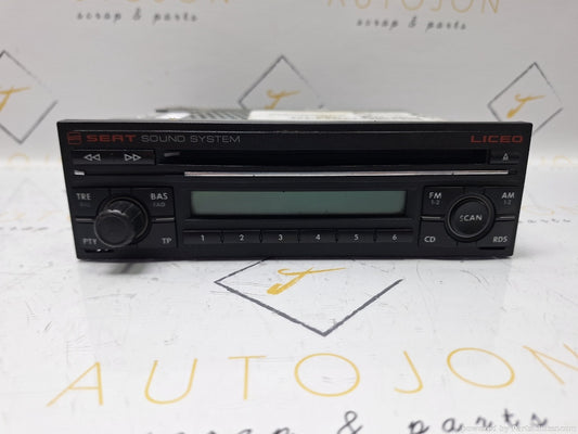 CD player auto SEAT ALHAMBRA (7V8, 7V9) [ 1996 - 2010 ] TDI (ASZ) 96KW|131HP 7M7035186B