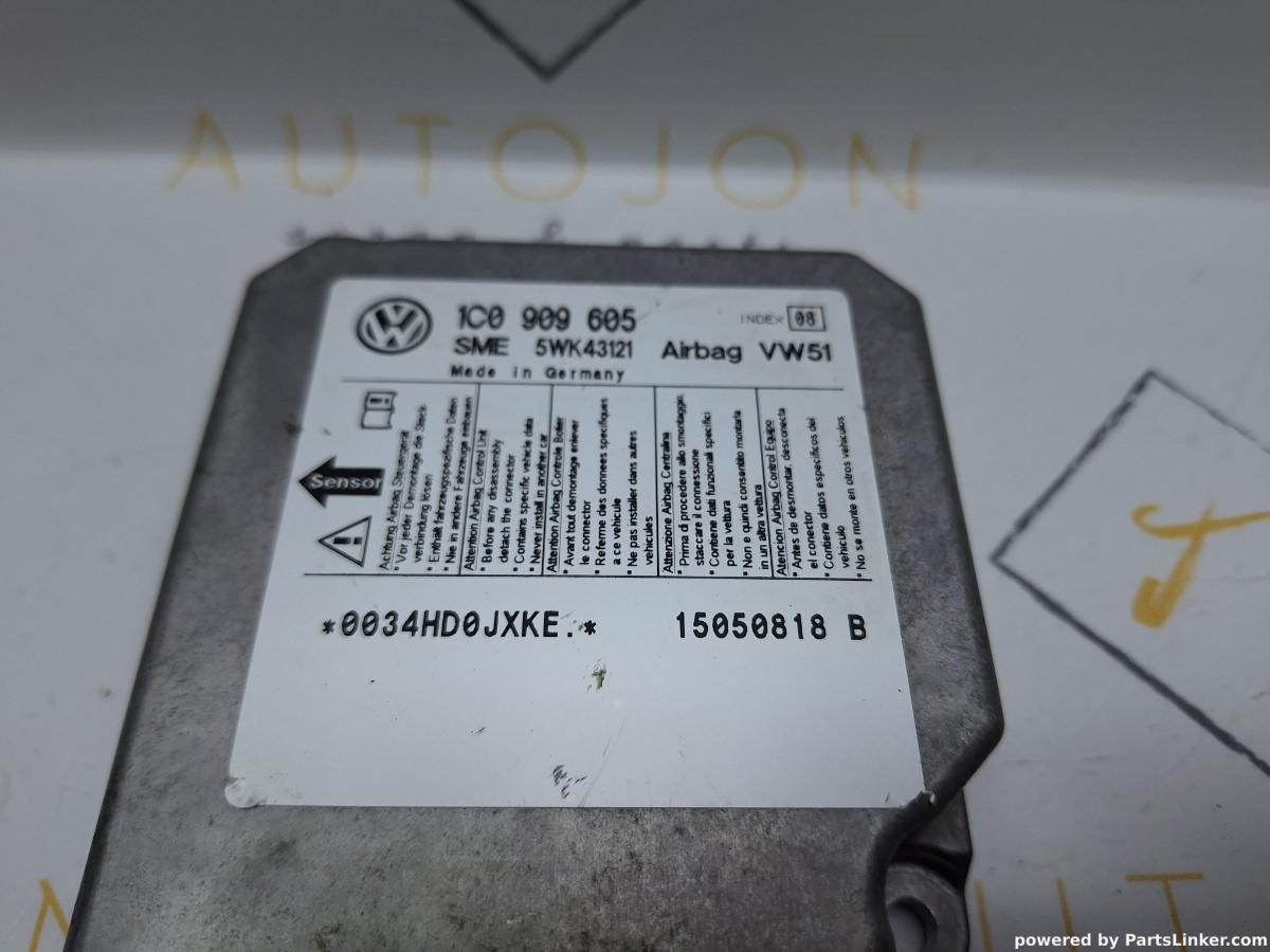 Calculator airbag SEAT ALHAMBRA (7V8, 7V9) [ 1996 - 2010 ] TDI (ASZ) 96KW|131HP OEM 1C0909605