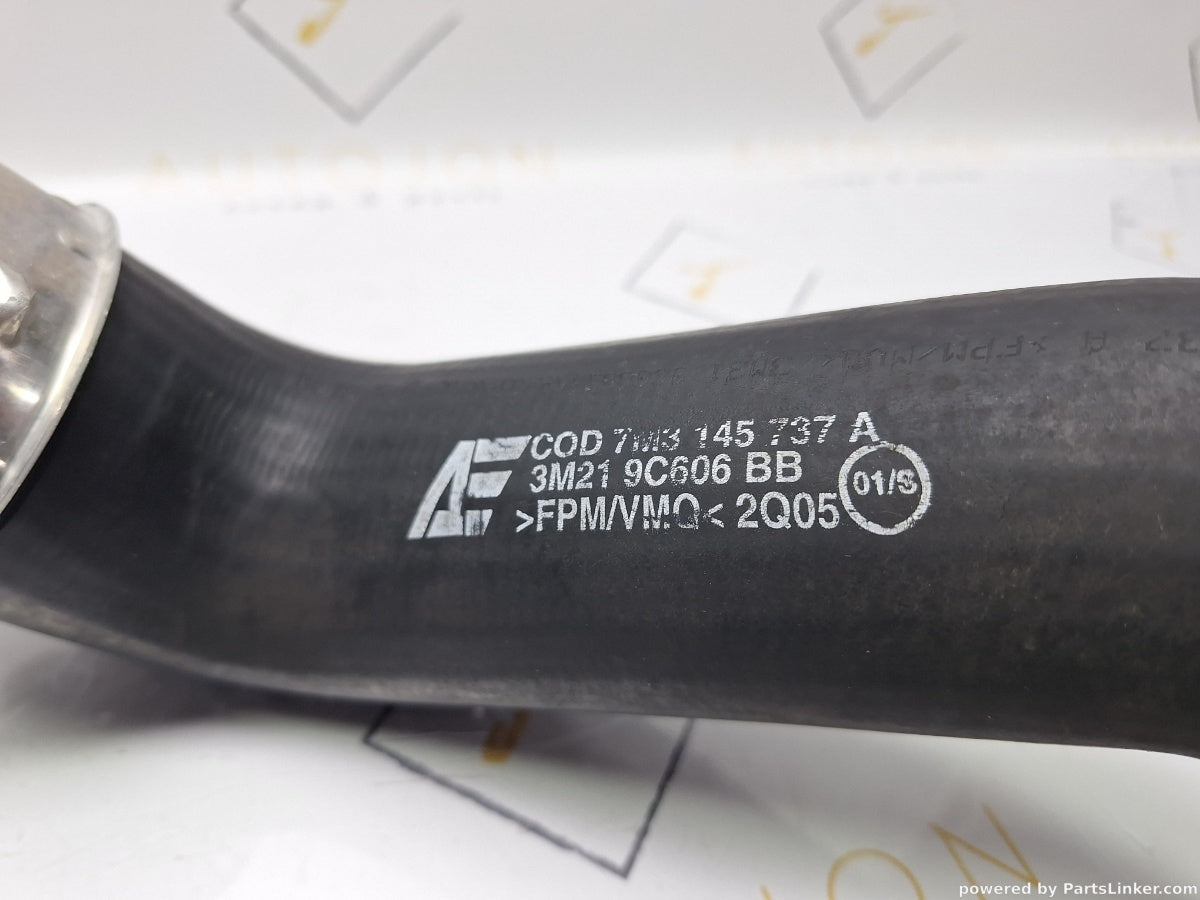 Furtun intercooler turbo SEAT ALHAMBRA (7V8, 7V9) [ 1996 - 2010 ] TDI (ASZ) 96KW|131HP 7M3145737A