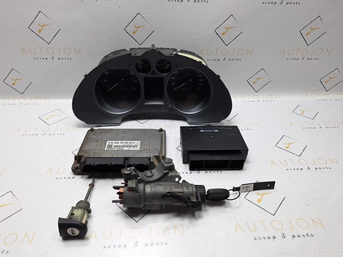 Kit pornire si butuci SEAT IBIZA IV (6L1) [ 2002 - 2009 ] 12V (BXV) 51KW|70HP 5WP40510 SIMOS 9.1 OEM 03E906023D