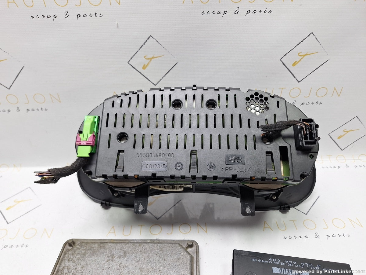 Kit pornire si butuci SEAT IBIZA IV (6L1) [ 2002 - 2009 ] 12V (BXV) 51KW|70HP 5WP40510 SIMOS 9.1 03E906023D