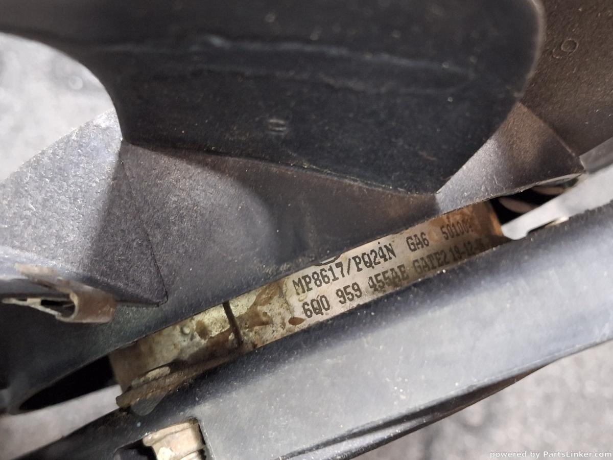 Electroventilator SEAT IBIZA IV (6L1) [ 2002 - 2009 ] 12V (BXV) 51KW|70HP OEM 6Q0959455AE / 6Q0121207N
