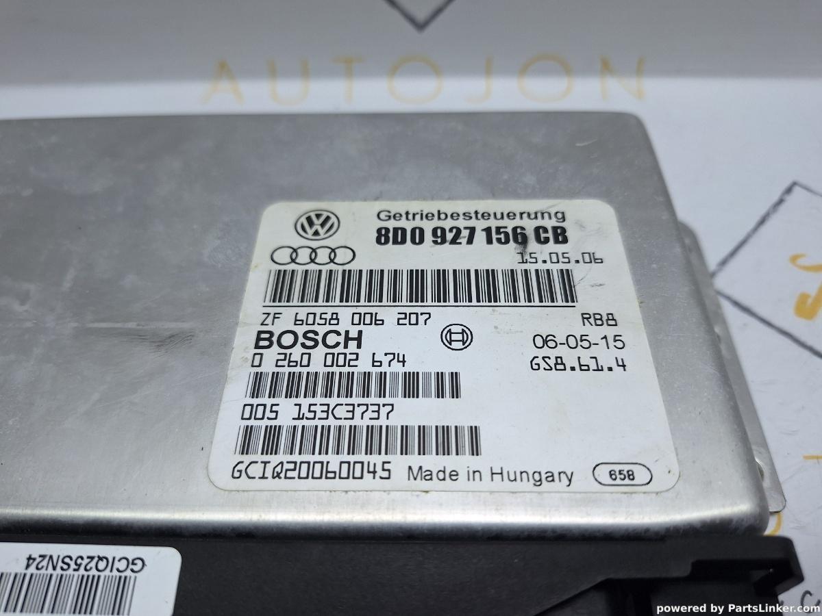 Calculator cutie automata VOLKSWAGEN PASSAT Estate (3B5) [ 1997 - 2001 ] TDI (AJM, ATJ) 85KW|115HP OEM 8D0927156CB
