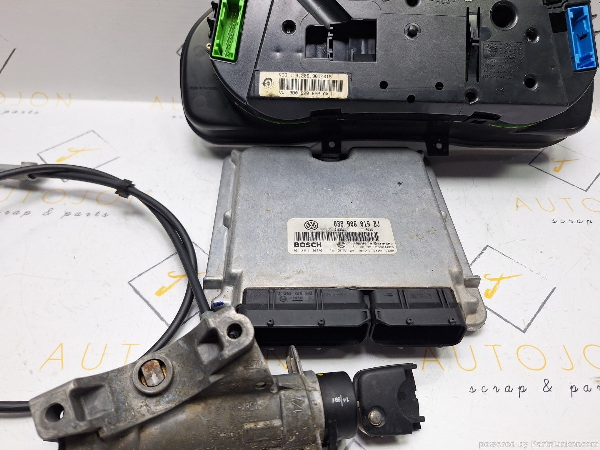 Kit pornire VOLKSWAGEN PASSAT Estate (3B5) [ 1997 - 2001 ] TDI (AJM, ATJ) 85KW|115HP 0281010176 038906019BJ / 3B0920022AX