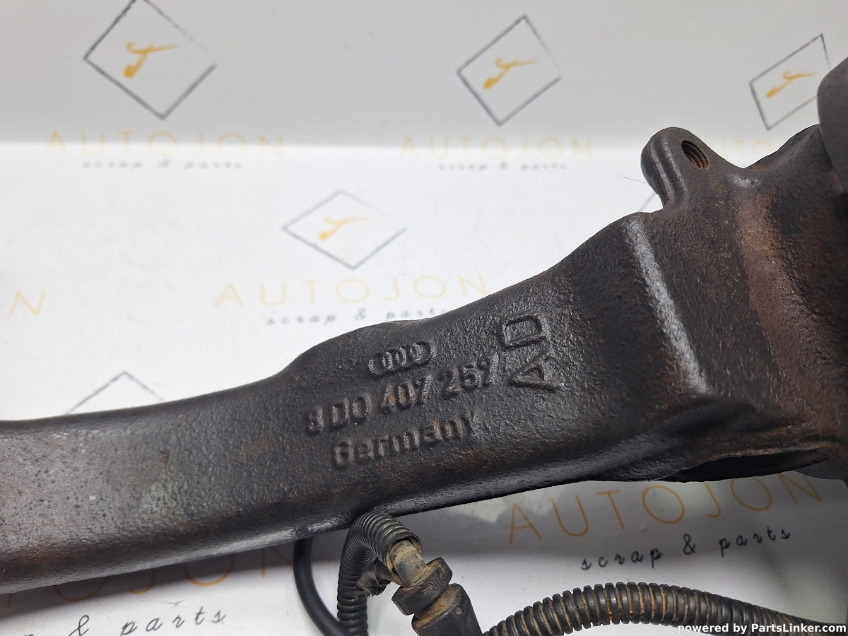 Fuzeta stanga fata VOLKSWAGEN PASSAT Estate (3B5) [ 1997 - 2001 ] TDI (AJM, ATJ) 85KW|115HP 8D0407257AD