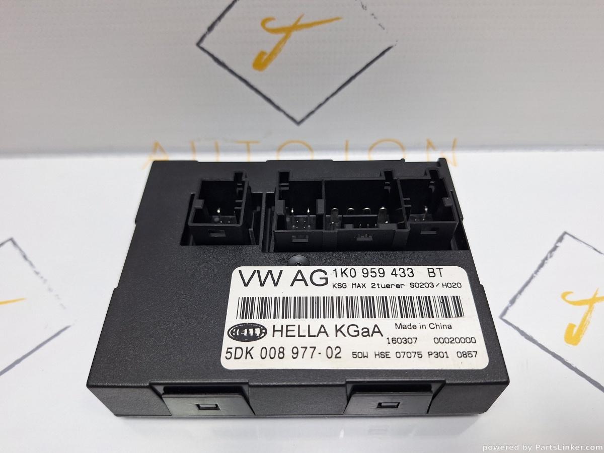 Calculator confort VOLKSWAGEN GOLF V (1K1) [ 2003 - 2009 ] TDI (BKC, BLS, BXE) 77KW|105HP HELLA 5DK 008 977-02 OEM 1K0959433BT