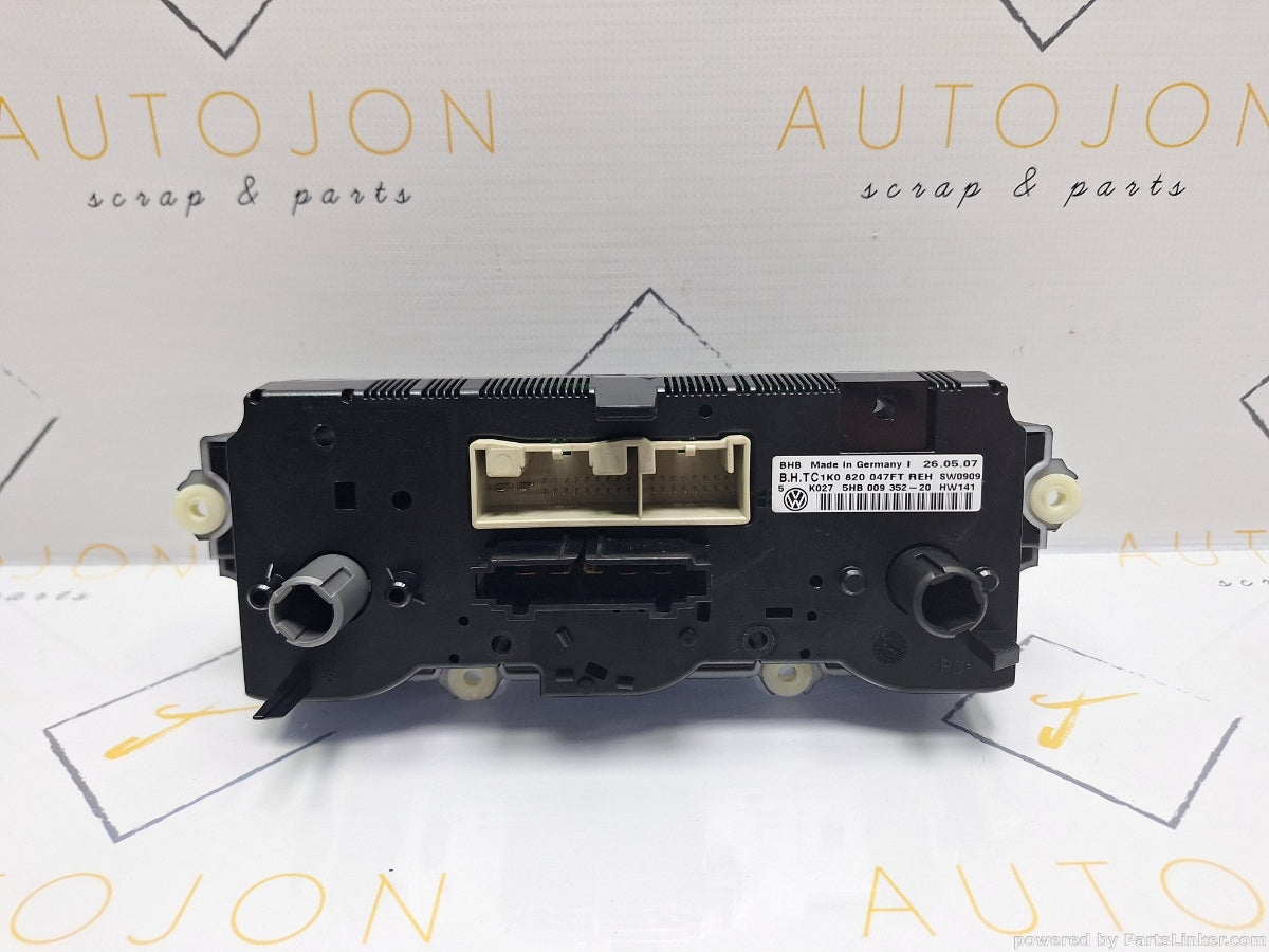 Panou comanda AC VOLKSWAGEN GOLF V (1K1) [ 2003 - 2009 ] TDI (BKC, BLS, BXE) 77KW|105HP 1K0820047FT
