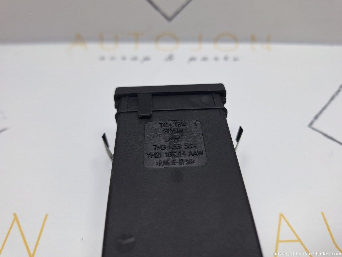 Buton incalzire scaun stanga fata VOLKSWAGEN SHARAN (7M8, 7M9, 7M6) [ 1995 - 2010 ] TDI (BRT) 103KW|140HP 7M3963563