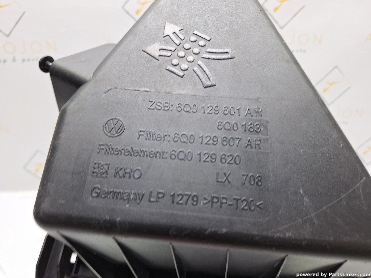 Carcasa filtru aer VOLKSWAGEN POLO (9N_) [ 2001 - 2012 ] TDI (AMF, BAY) 55KW|75HP OEM 6Q0129601AR
