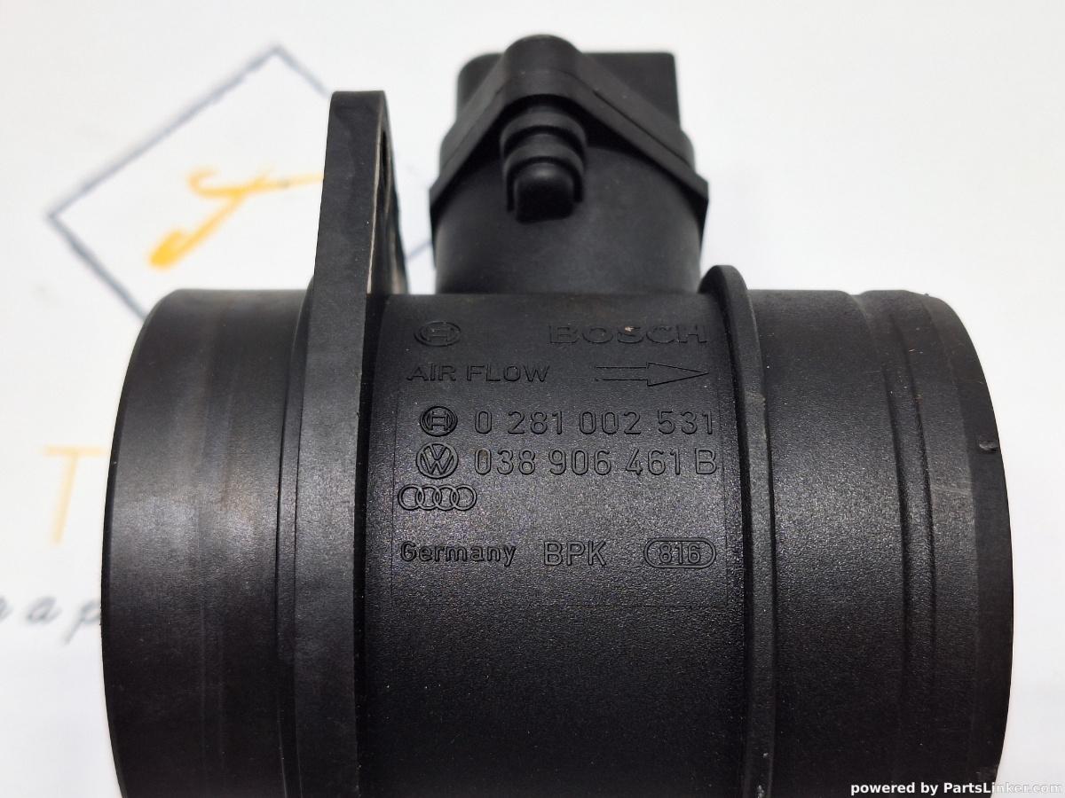 Debitmetru aer VOLKSWAGEN POLO (9N_) [ 2001 - 2012 ] TDI (AMF, BAY) 55KW|75HP BOSCH 0281002531 OEM 038906461B