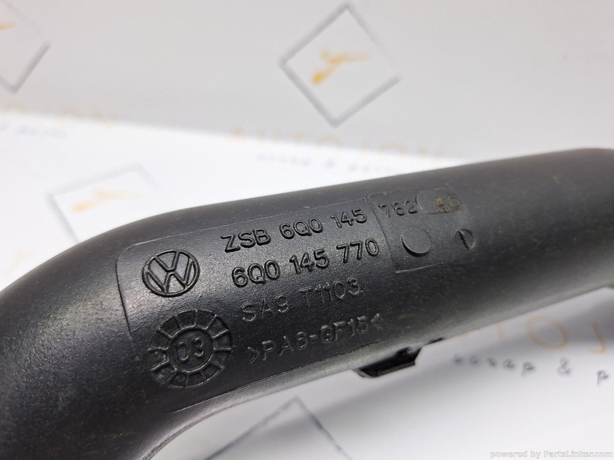 Conducta intercooler VOLKSWAGEN POLO (9N_) [ 2001 - 2012 ] TDI (AMF, BAY) 55KW|75HP 6Q0145762AC