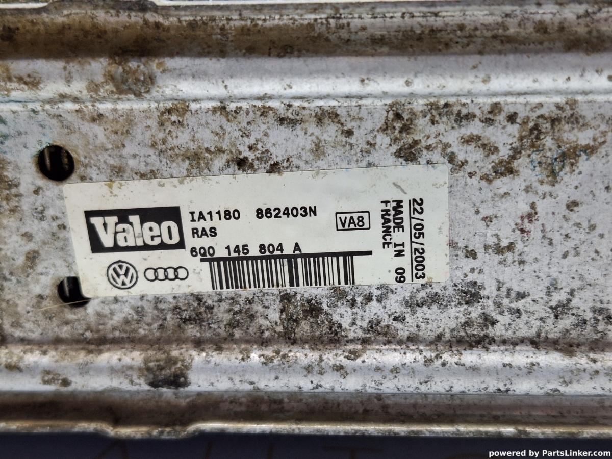 Radiator intercooler VOLKSWAGEN POLO (9N_) [ 2001 - 2012 ] TDI (AMF, BAY) 55KW|75HP OEM 6Q0145804A