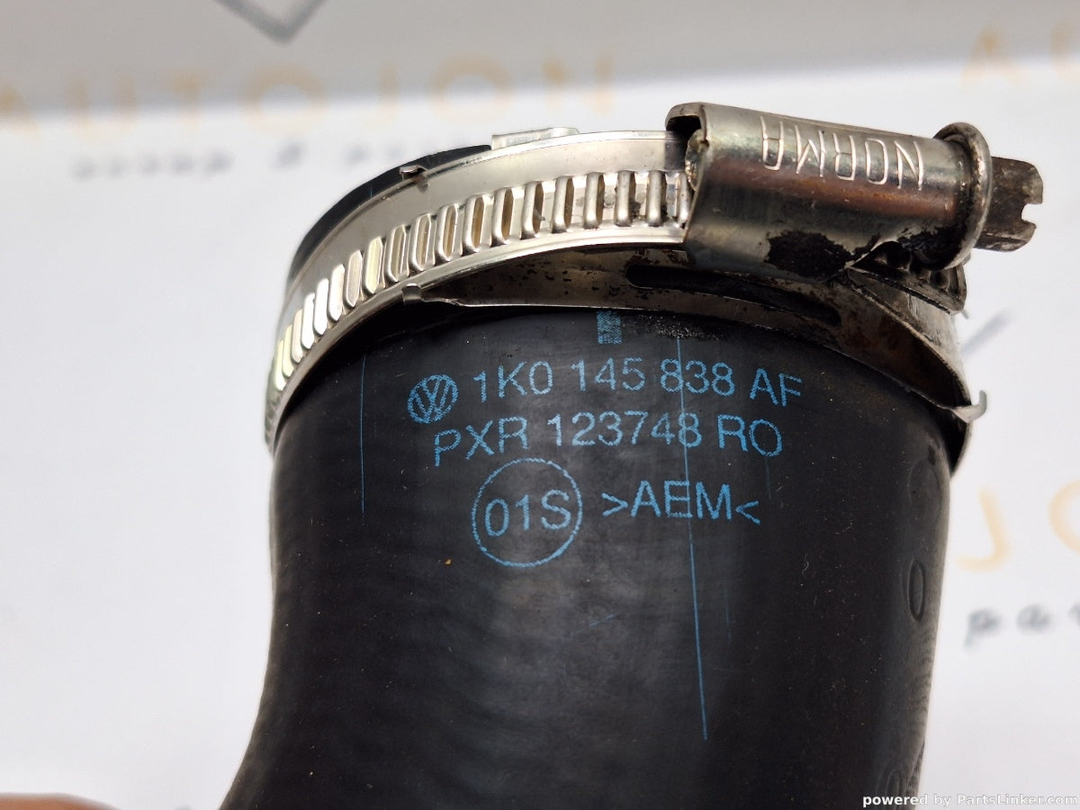 Furtun intercooler turbo VOLKSWAGEN PASSAT (365) [ 2010 - 2014 ] 1.6 TDi BlueMotion (CAYC) 77KW|105HP 1K0145838AF