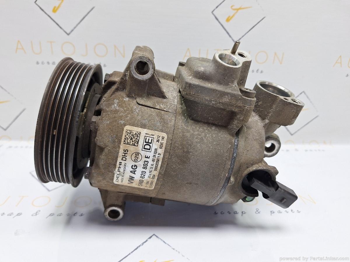 Compresor AC VOLKSWAGEN PASSAT (365) [ 2010 - 2014 ] 1.6 TDi BlueMotion (CAYC) 77KW|105HP Delphi 09082225011D OEM 5N0820803E