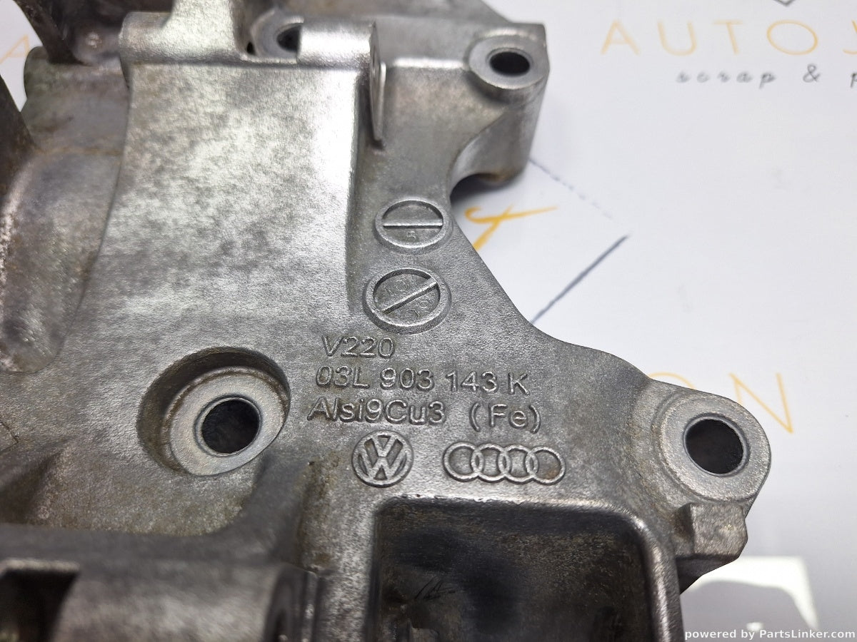 Suport accesorii VOLKSWAGEN PASSAT (365) [ 2010 - 2014 ] 1.6 TDi BlueMotion (CAYC) 77KW|105HP 03L903143K