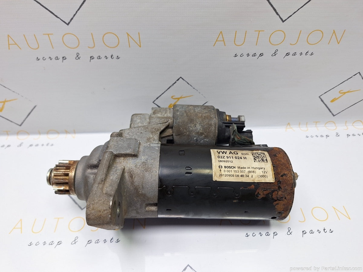 Electromotor VOLKSWAGEN PASSAT (365) [ 2010 - 2014 ] 1.6 TDi BlueMotion (CAYC) 77KW|105HP 02Z911023H