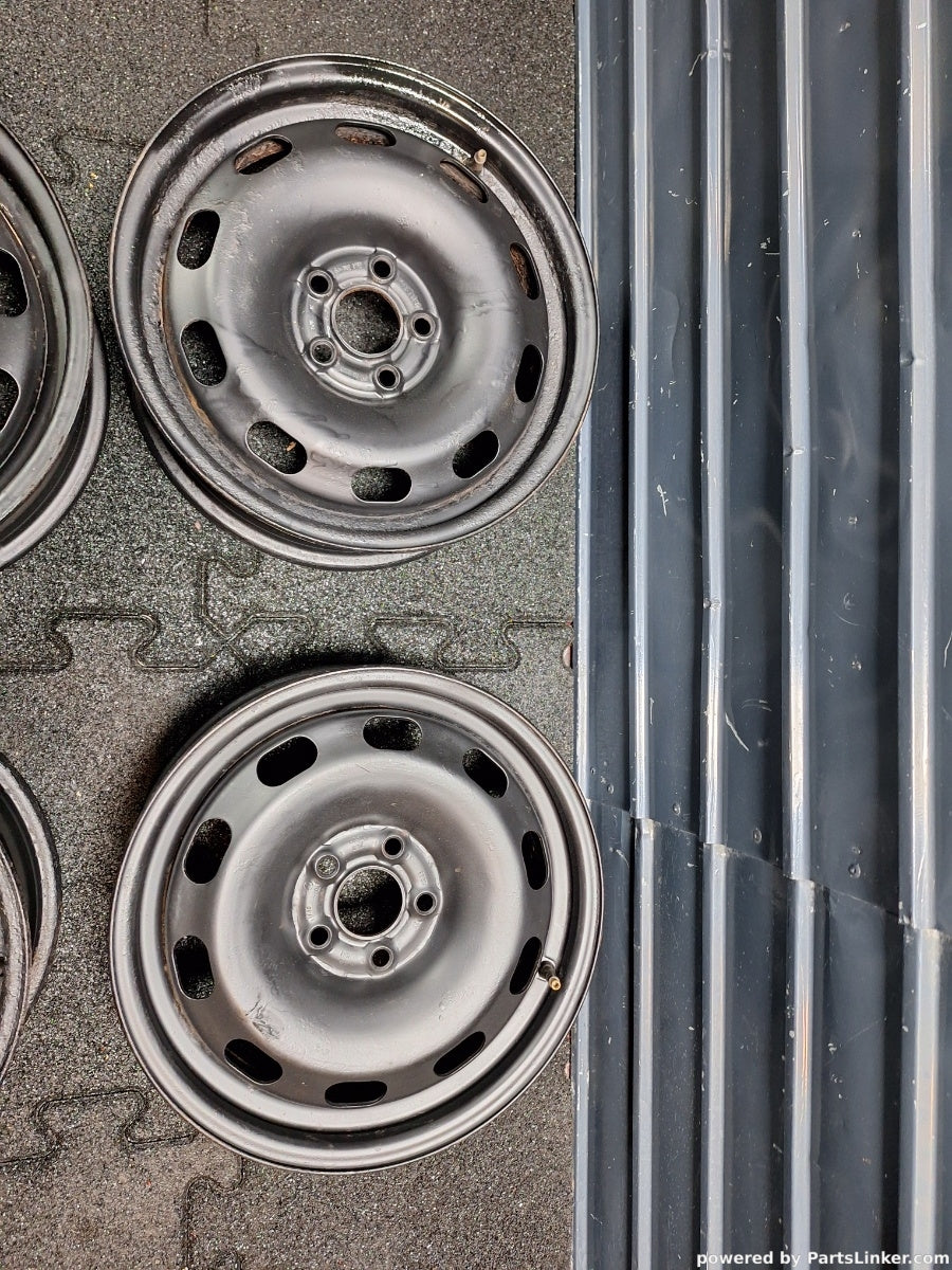 Jante otel pe 15 5x100 VOLKSWAGEN GOLF IV (1J1) [ 1997 - 2007 ] TDI (ATD, AXR) 74KW|101HP 6Jx15H2 ET38 1J0601027H