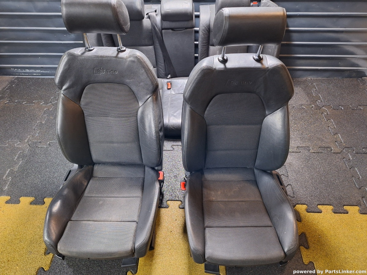 Interior piele S line AUDI A6 III Avant (4F5, C6) [ 2005 - 2011 ] TDI (BLB, BRE) 103KW|140HP 4F081105A , 4F081106A