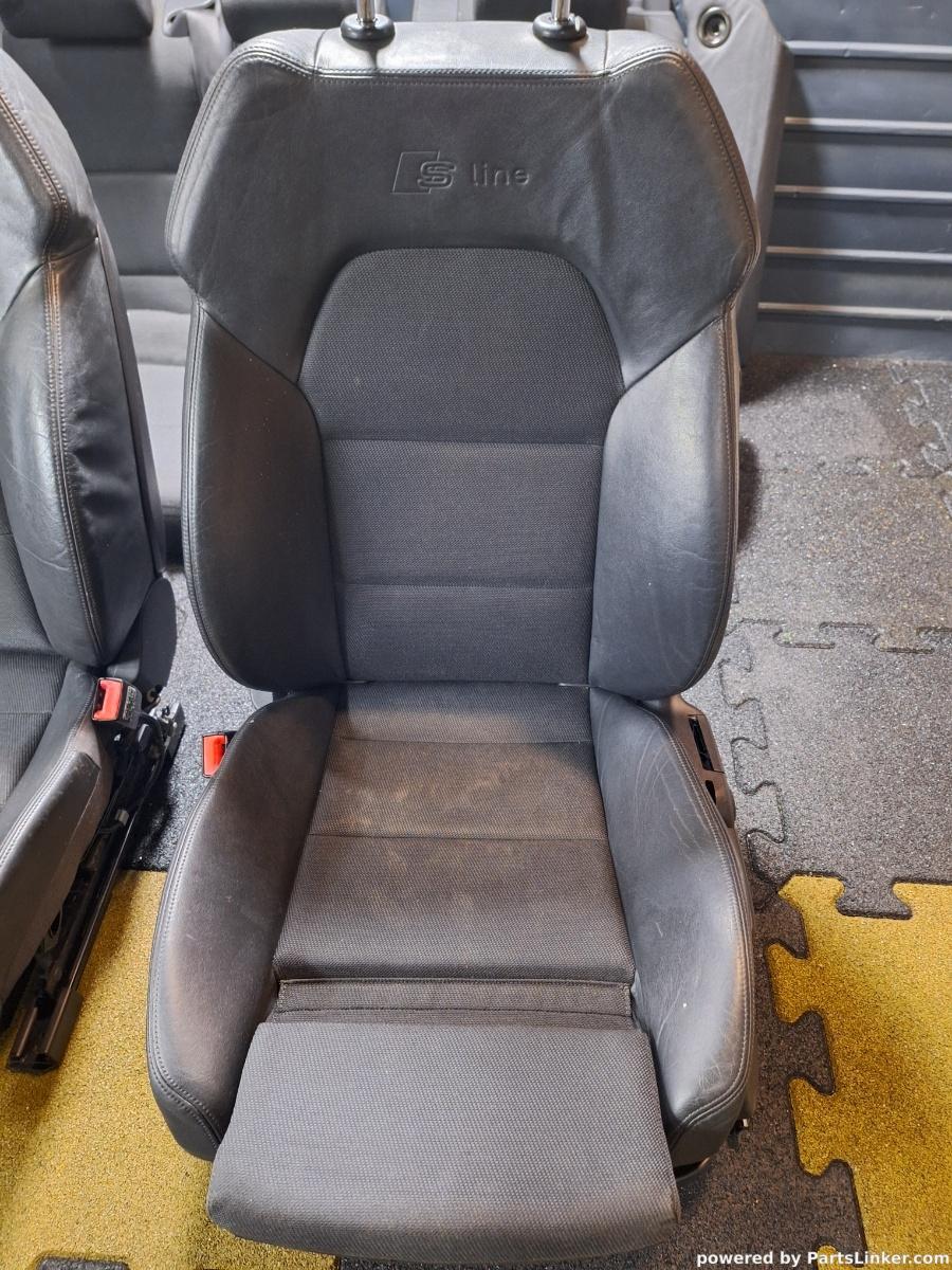 Interior scaune si banchete de piele cu alcantara S line AUDI A6 III Avant (4F5, C6) [ 2005 - 2011 ] 4F081105A , 4F081106A