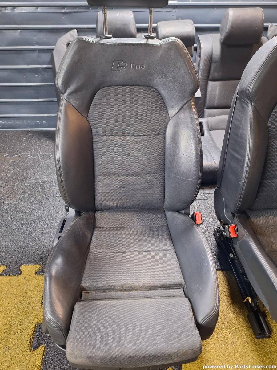 Interior scaune si banchete de piele cu alcantara S line AUDI A6 III Avant (4F5, C6) [ 2005 - 2011 ] 4F081105A , 4F081106A