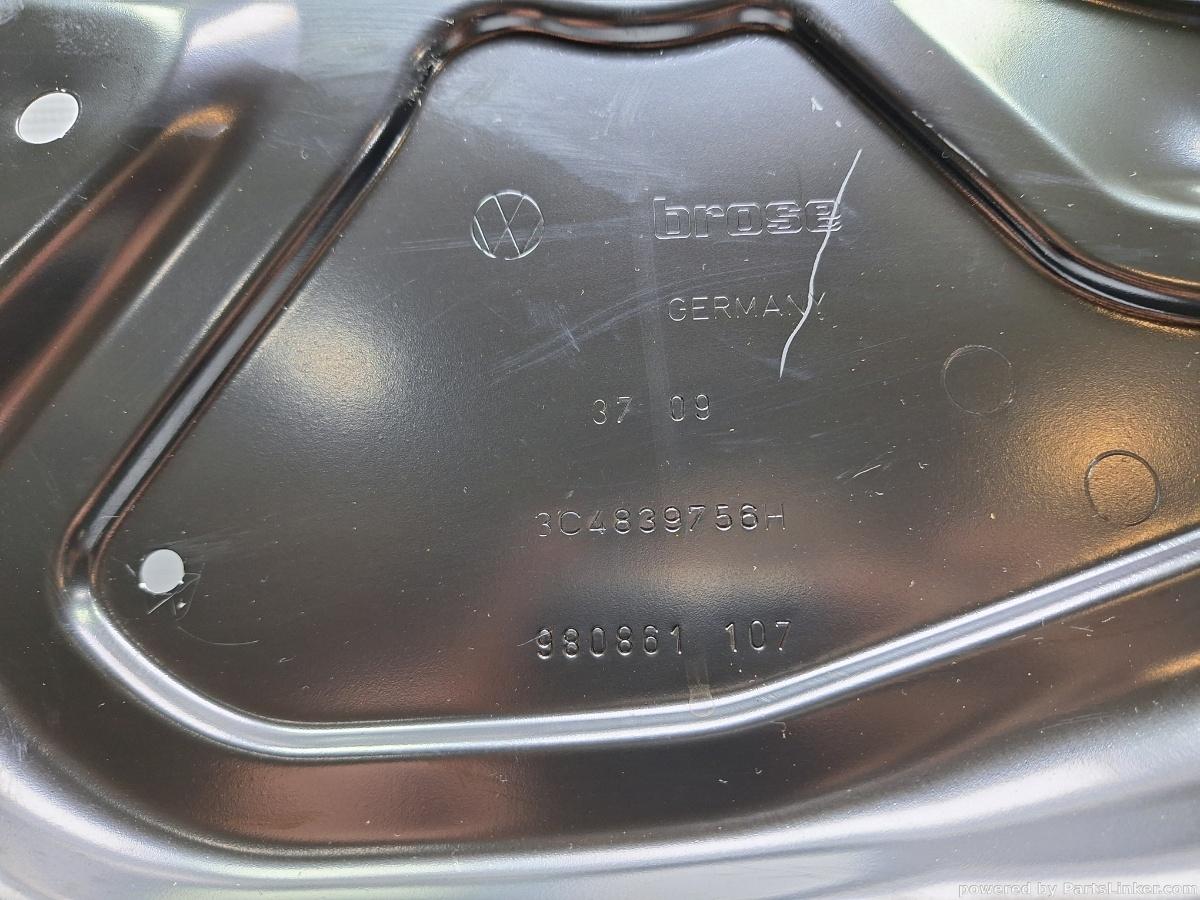 Macara geam stanga spate VOLKSWAGEN PASSAT Variant (3C5) [ 2005 - 2011 ] TDI (CBDC) 81KW|110HP OEM 3C4839756H