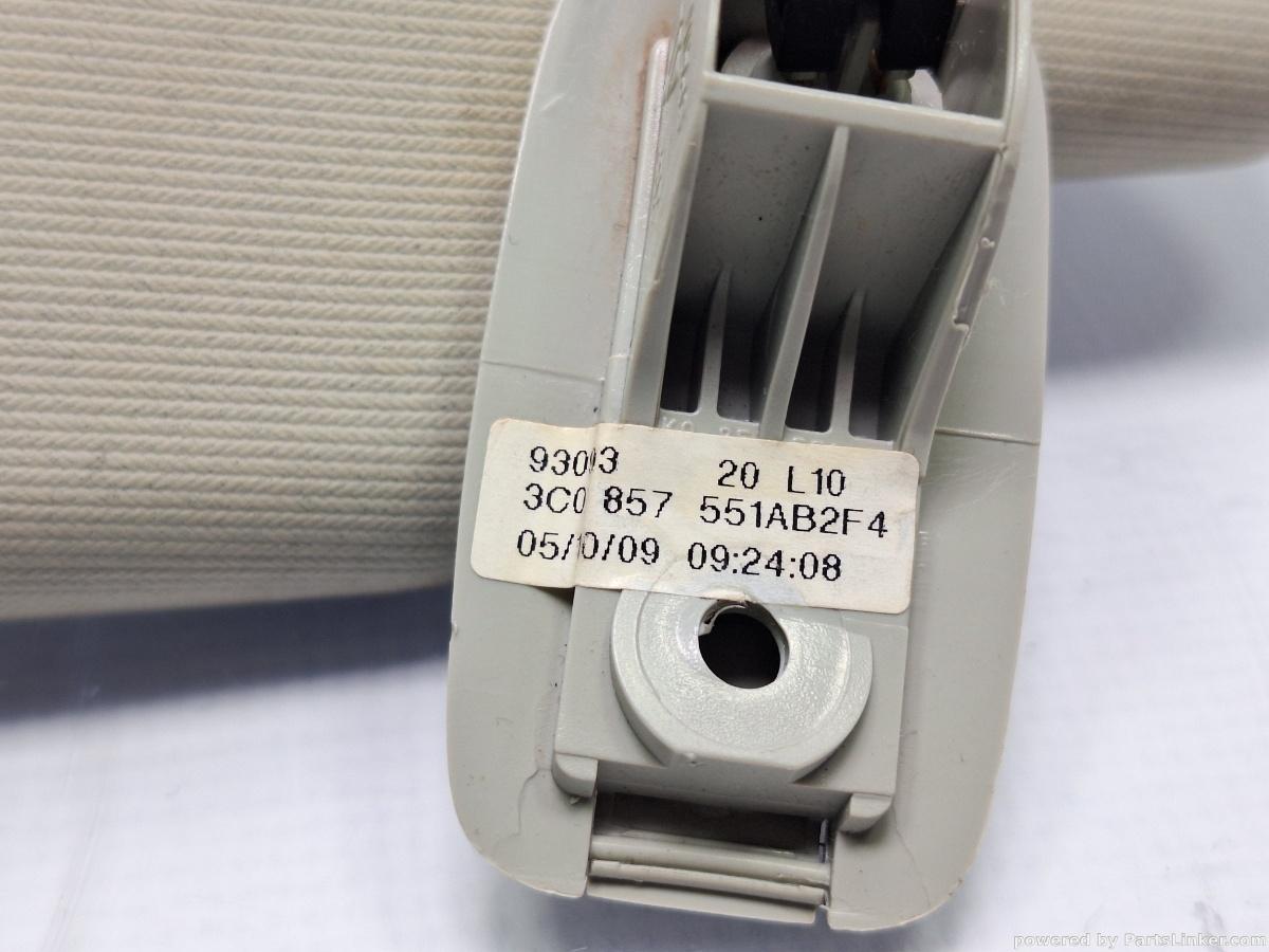 Parasolar Stanga VOLKSWAGEN PASSAT Variant (3C5) [ 2005 - 2011 ] TDI (CBDC) 81KW|110HP OEM 3C0857551AB