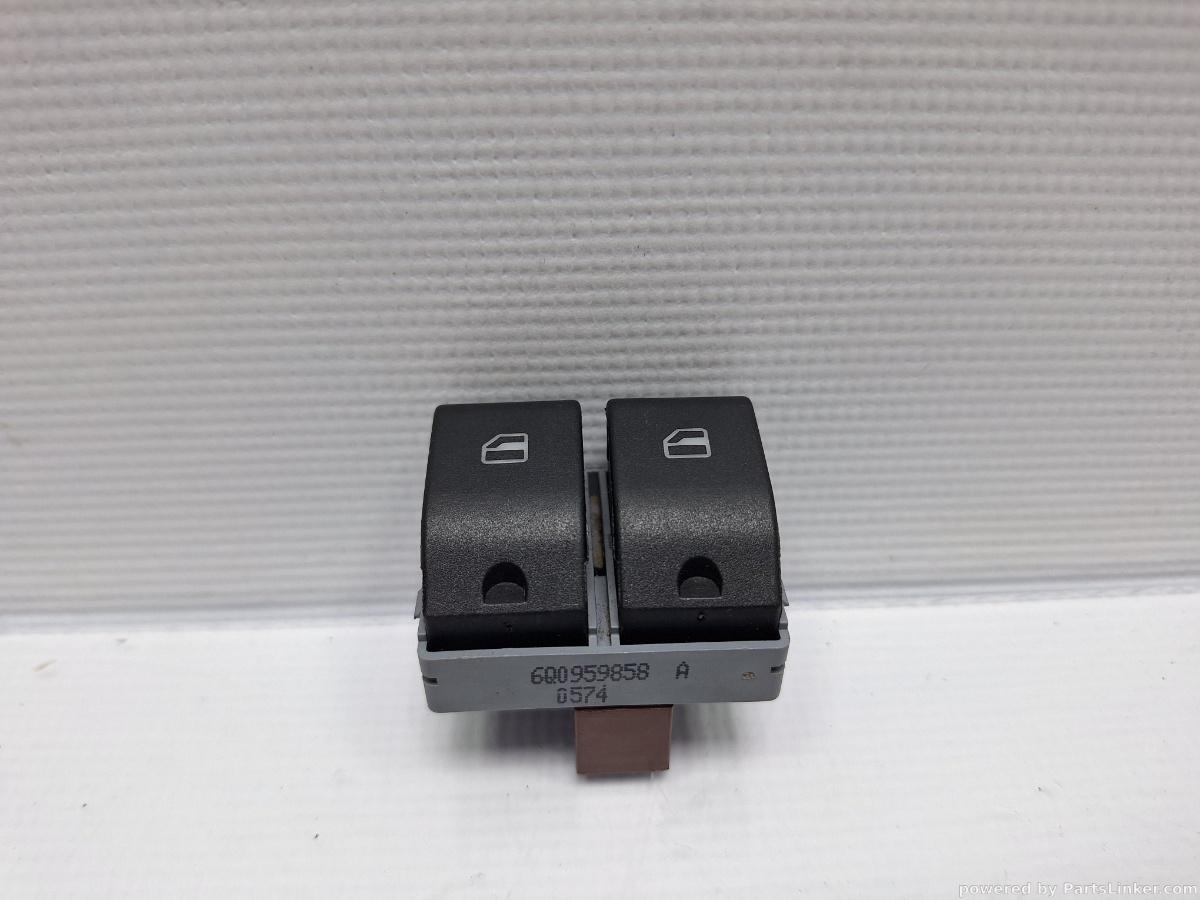 Comanda geamuri electrice VOLKSWAGEN POLO (9N_) [ 2001 - 2012 ] 16V (AUA, BBY, BKY) 55KW|75HP OEM 6Q0959858A