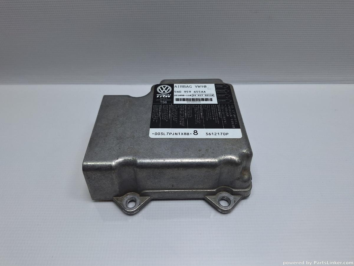 Calculator airbag VOLKSWAGEN PASSAT Variant (365) [ 2010 - 2014 ], VOLKSWAGEN PASSAT (365) [ 2010 - 2014 ] 1.6 TDi BlueMotion (CAYC) 77KW|105HP OEM 5N0959655AA