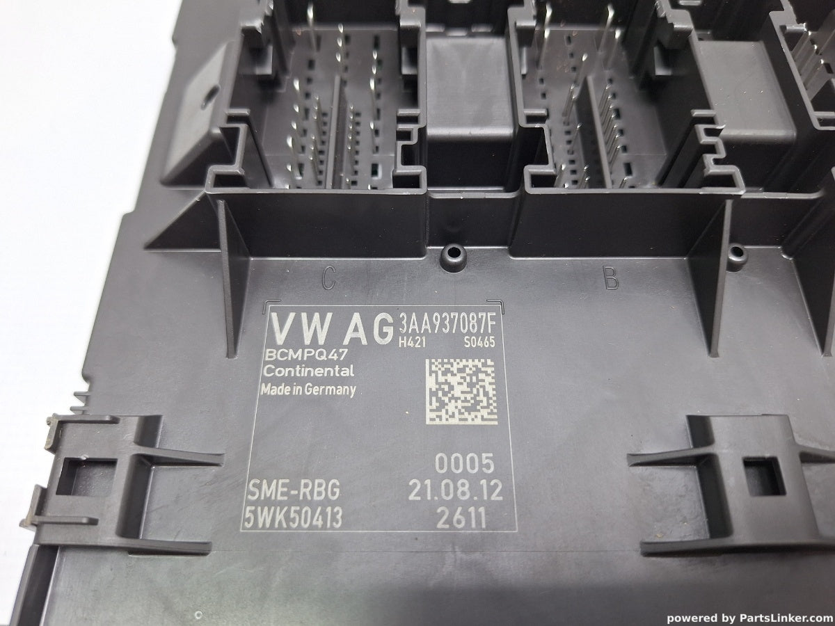 Modul BCM VOLKSWAGEN PASSAT (365) [ 2010 - 2014 ] 1.6 TDi BlueMotion (CAYC) 77KW|105HP 3AA937087F