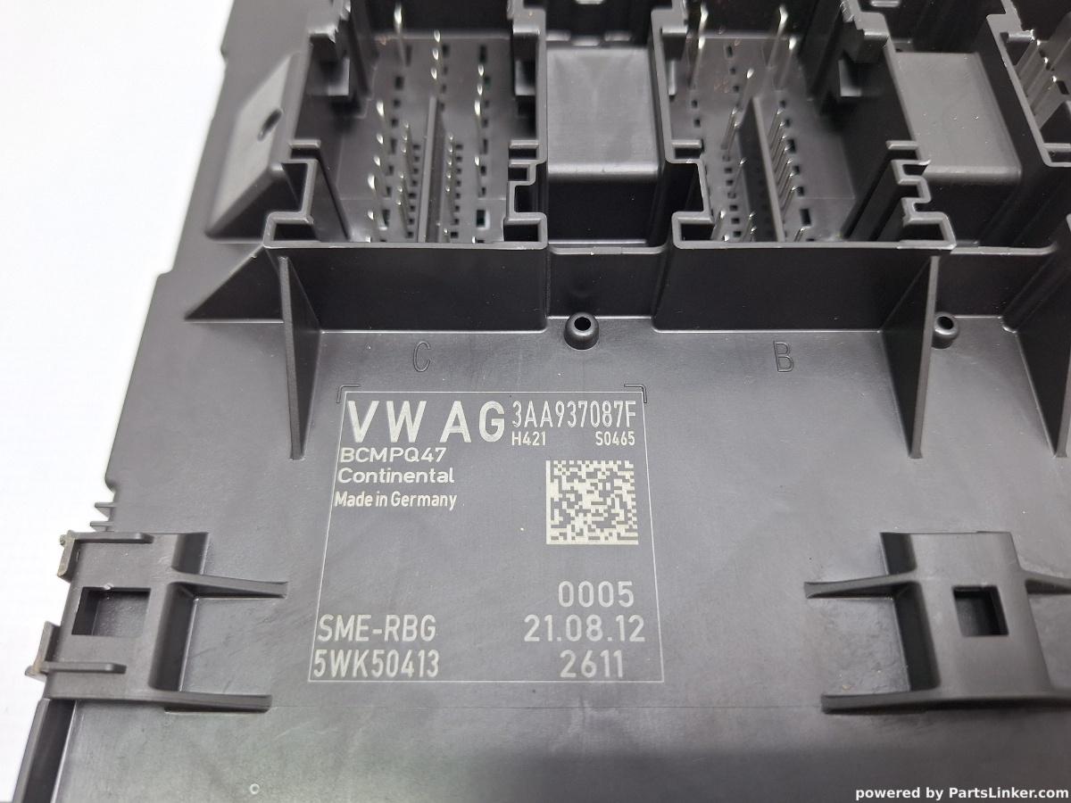 Modul BCM VOLKSWAGEN PASSAT Variant (365) [ 2010 - 2014 ], VOLKSWAGEN PASSAT (365) [ 2010 - 2014 ] 1.6 TDi BlueMotion (CAYC) 77KW|105HP OEM 3AA937087F