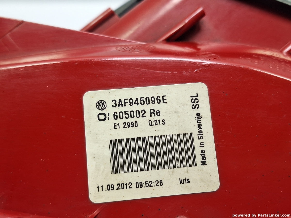 Stop aripa dreapta VOLKSWAGEN PASSAT (365) [ 2010 - 2014 ] 1.6 TDi BlueMotion (CAYC) 77KW|105HP 3AF945096E