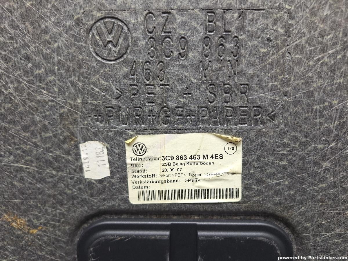 Mocheta portbagaj VOLKSWAGEN PASSAT (365) [ 2010 - 2014 ] 1.6 TDi BlueMotion (CAYC) 77KW|105HP OEM 3C9863463M