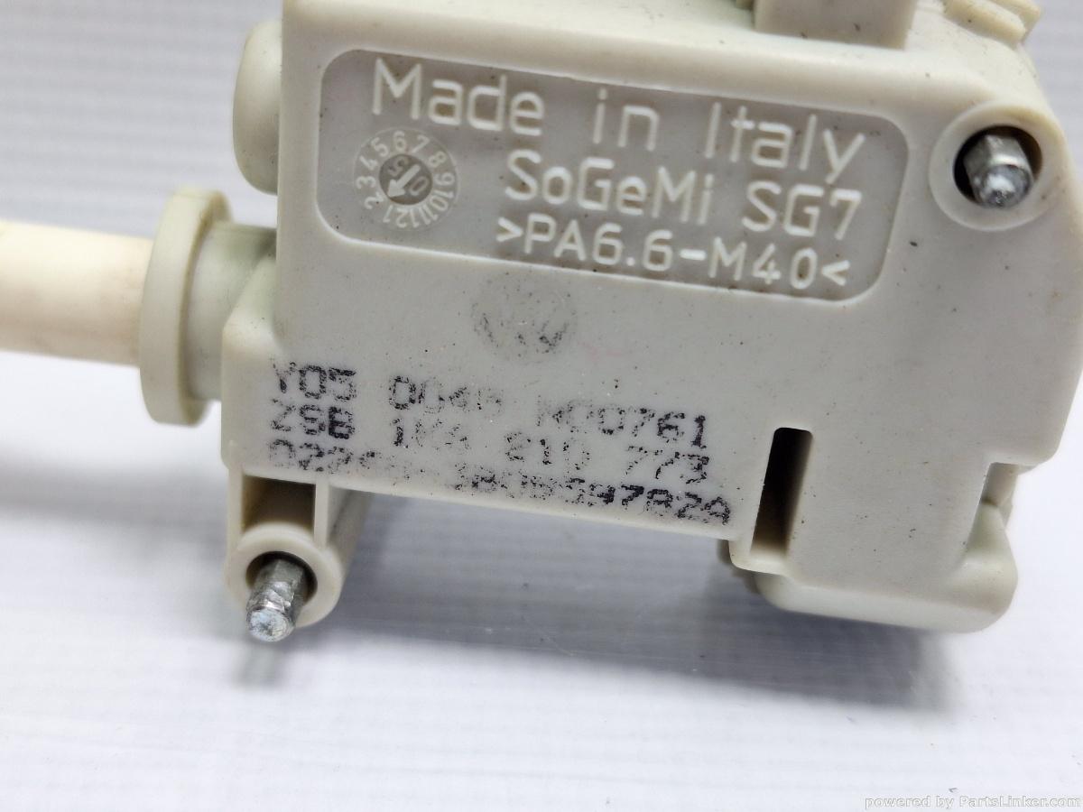 Actuator deschidere VOLKSWAGEN GOLF V (1K1) [ 2003 - 2009 ] TDI 16V (BKD) 103KW|140HP OEM 1K6810773