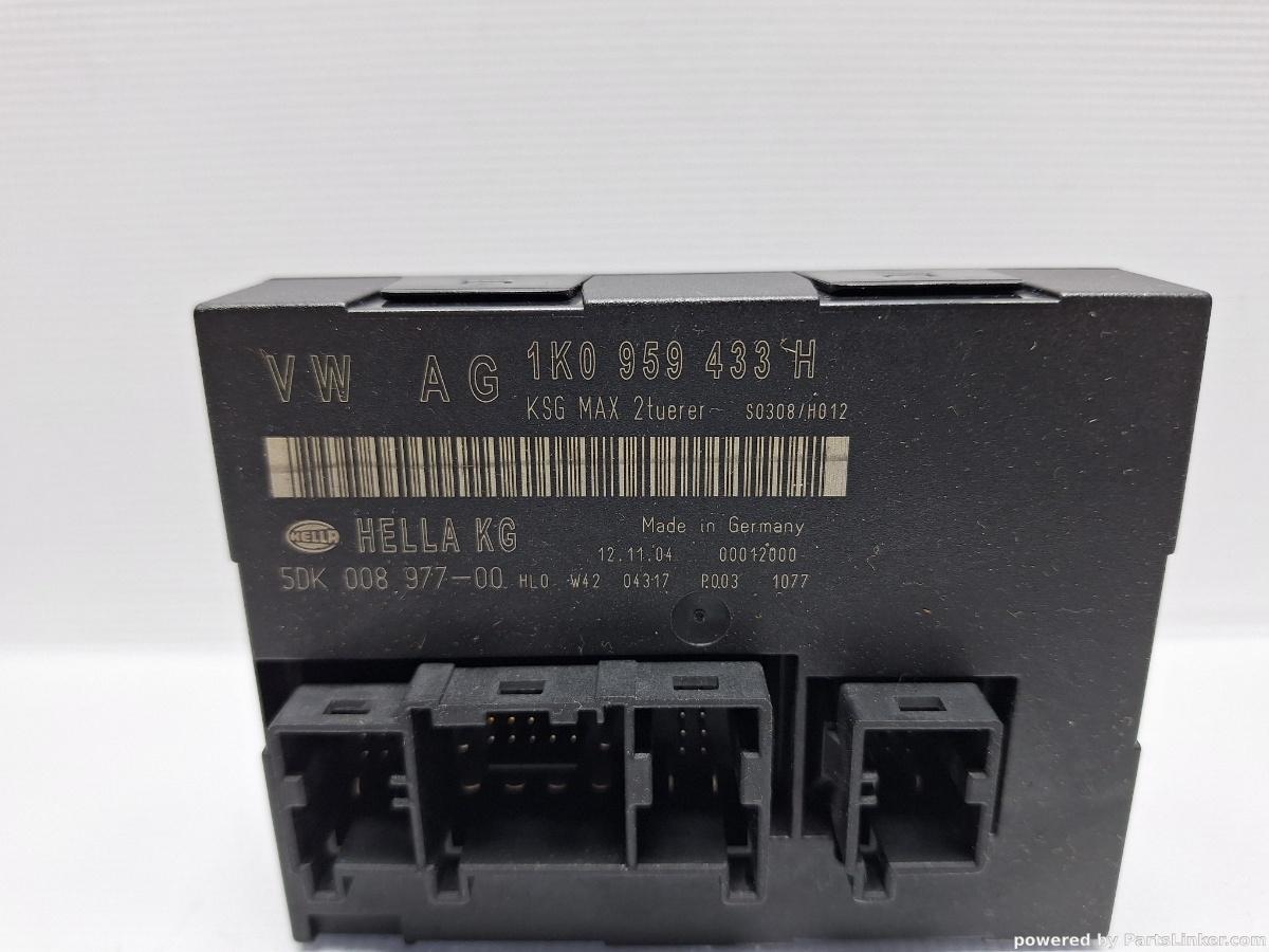 Modul confort VOLKSWAGEN GOLF V (1K1) [ 2003 - 2009 ] TDI 16V (BKD) 103KW|140HP OEM 1K0959433H