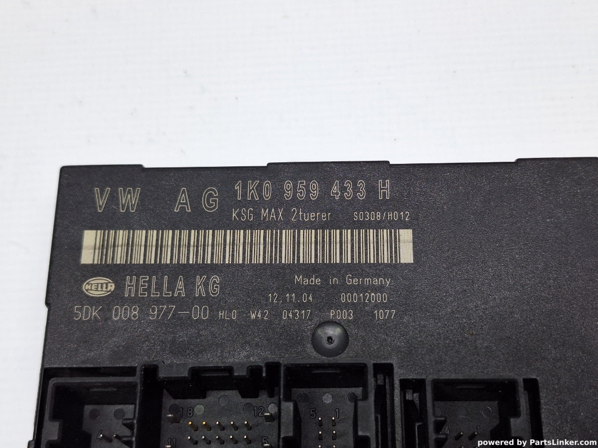 Modul confort VOLKSWAGEN GOLF V (1K1) [ 2003 - 2009 ] TDI 16V (BKD) 103KW|140HP 1K0959433H