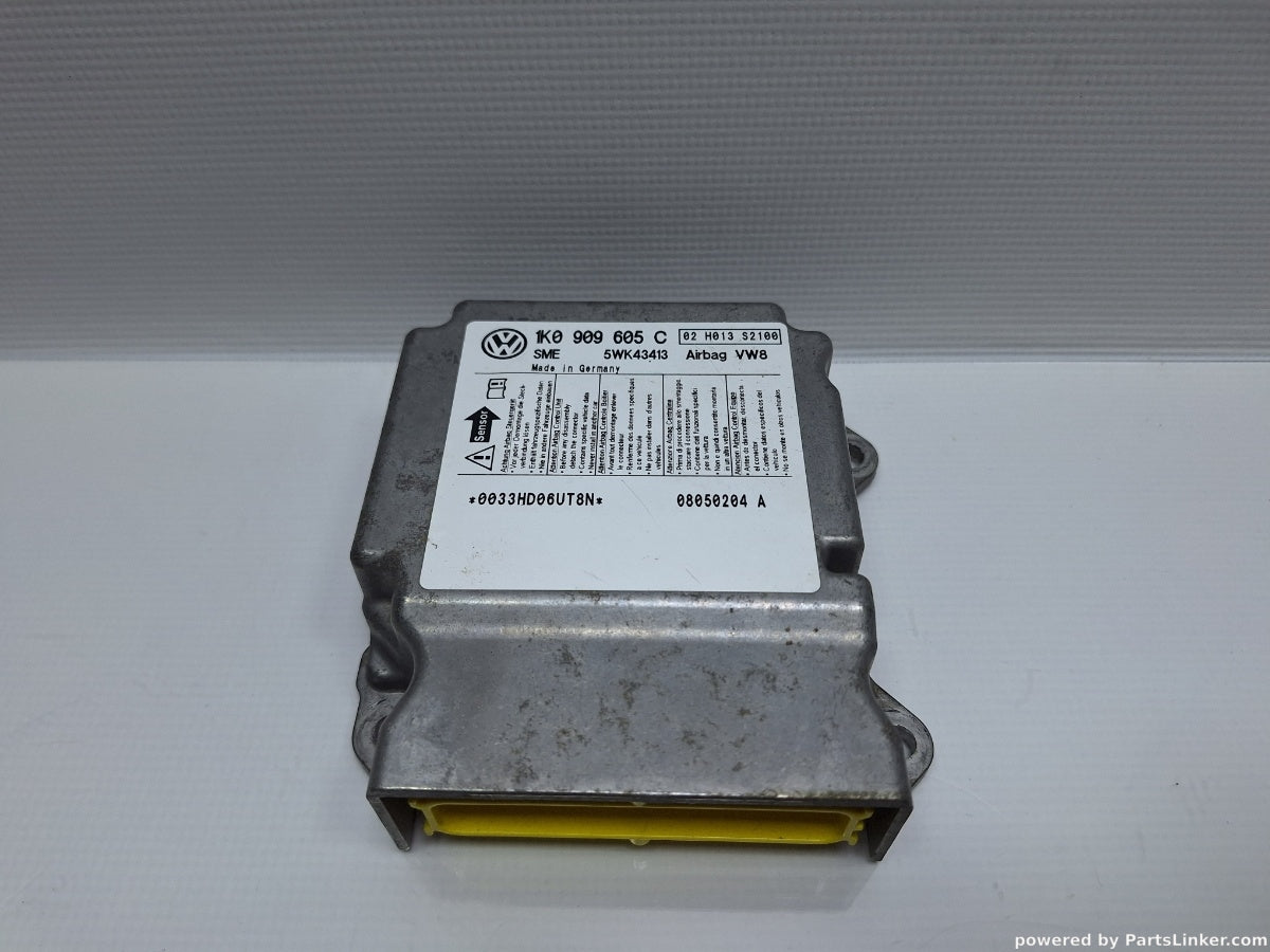Calculator airbag VOLKSWAGEN GOLF V (1K1) [ 2003 - 2009 ] TDI 16V (BKD) 103KW|140HP 1K0909605C