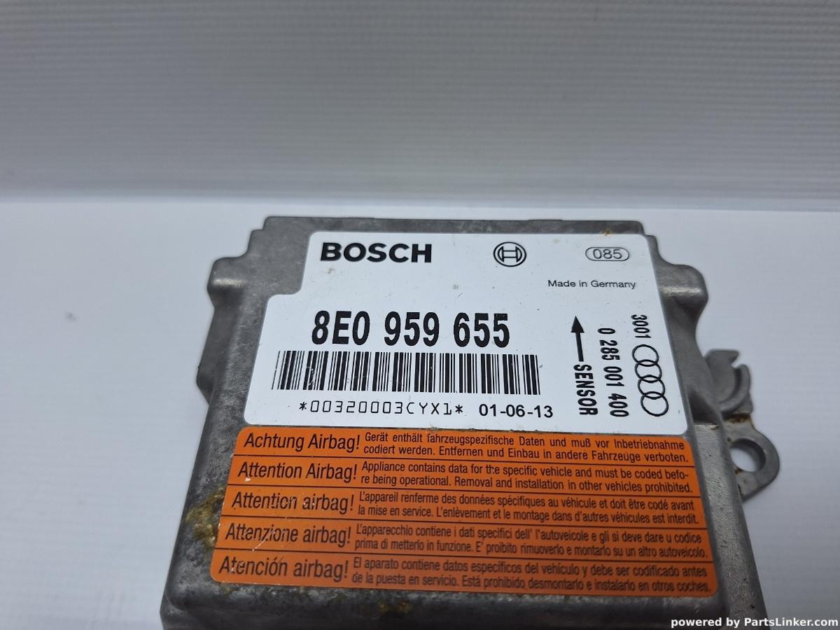 Calculator airbag AUDI A4 II (8E2, B6) [ 2000 - 2005 ] 2.0 (ALT) 96KW|130HP OEM 8E0959655