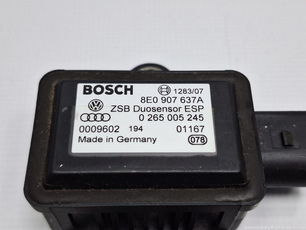 Senzor ESP AUDI A4 II (8E2, B6) [ 2000 - 2005 ] 2.0 (ALT) 96KW|130HP BOSCH 0265005245 OEM 8E0907637A