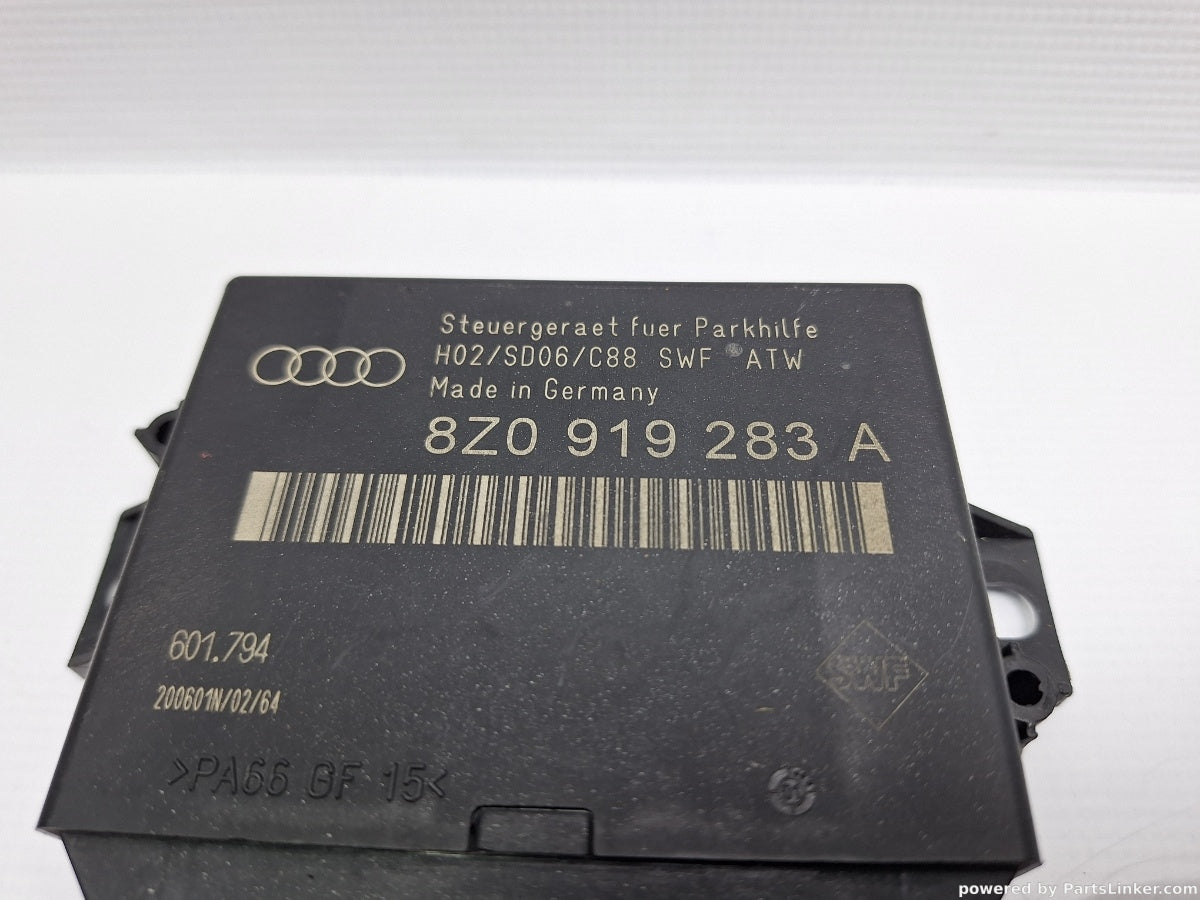 Calculator senzori parcare AUDI A4 II (8E2, B6) [ 2000 - 2005 ] 2.0 (ALT) 96KW|130HP 8Z0919283A