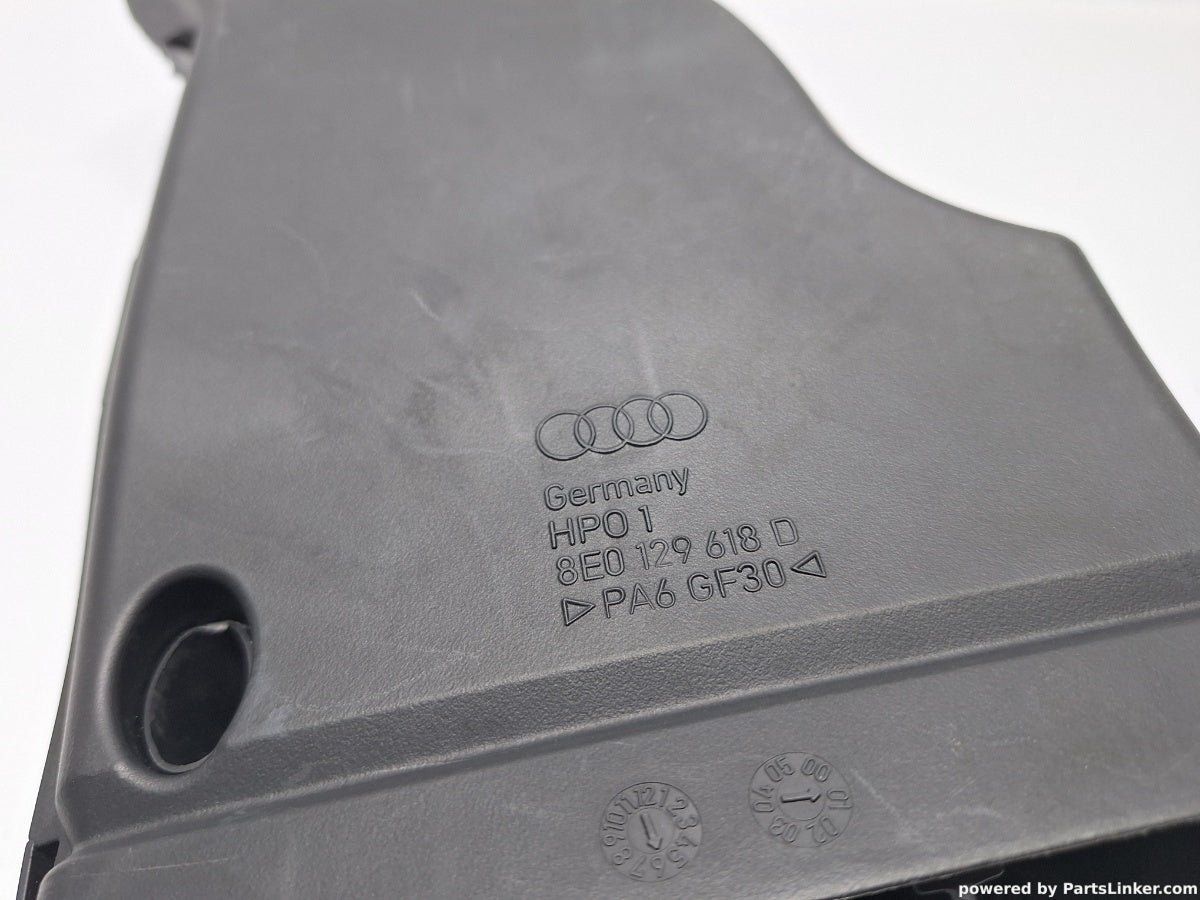 Conducta admisie filtru aer AUDI A4 II (8E2, B6) [ 2000 - 2005 ] 2.0 (ALT) 96KW|130HP 8E0129618D