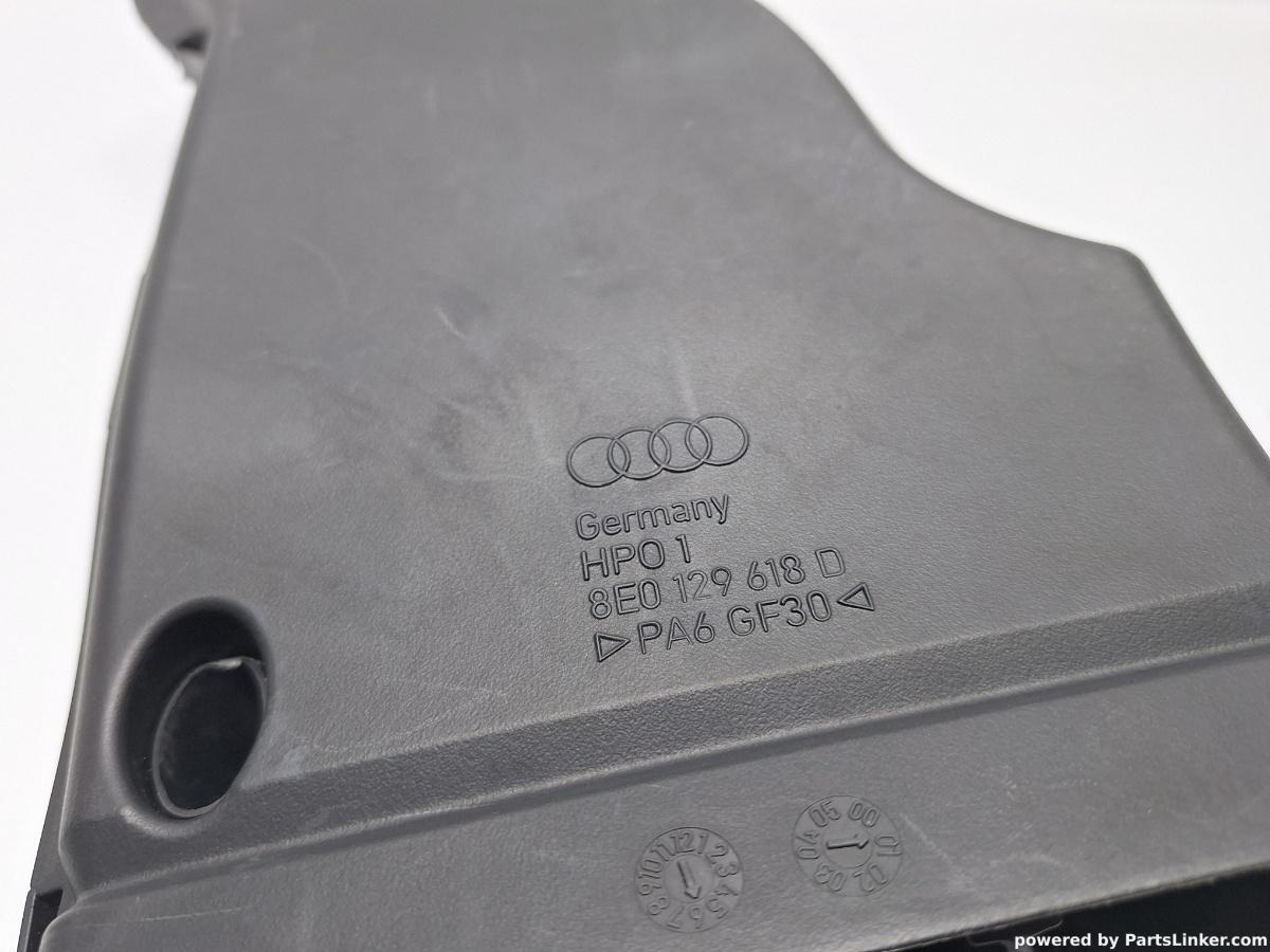 Conducta admisie filtru aer AUDI A4 II (8E2, B6) [ 2000 - 2005 ] 2.0 (ALT) 96KW|130HP OEM 8E0129618D