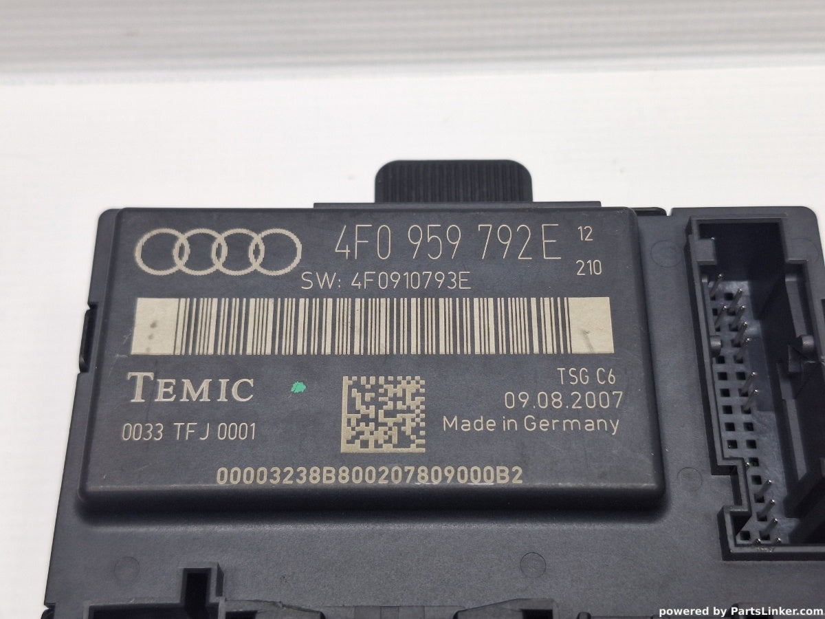 Modul usa dreapta fata AUDI A6 III Avant (4F5, C6) [ 2005 - 2011 ] TDI (BLB, BRE) 103KW|140HP 4F0959792E