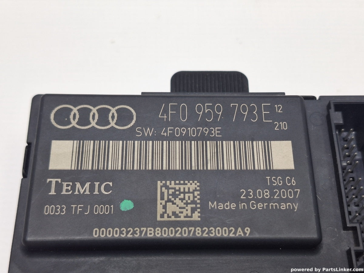 Modul usa stanga fata AUDI A6 III Avant (4F5, C6) [ 2005 - 2011 ] TDI (BLB, BRE) 103KW|140HP 4F0959793E
