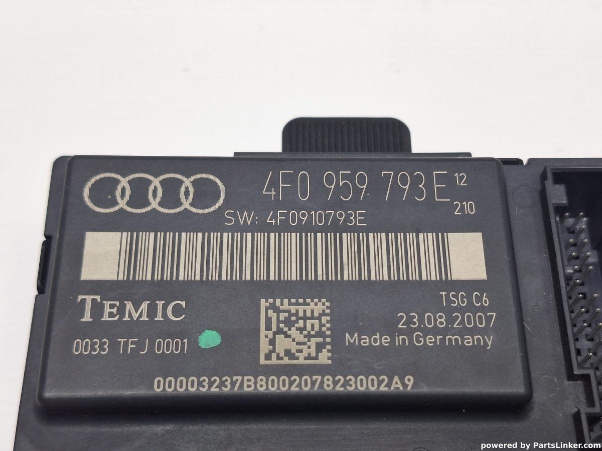 Modul usa stanga fata AUDI A6 III Avant (4F5, C6) [ 2005 - 2011 ] TDI (BLB, BRE) 103KW|140HP OEM 4F0959793E