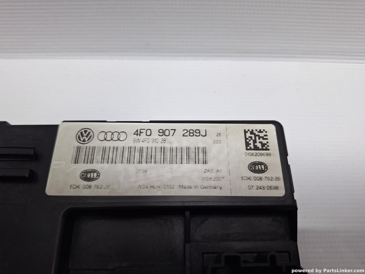 Modul confort AUDI A6 III Avant (4F5, C6) [ 2005 - 2011 ] TDI (BLB, BRE) 103KW|140HP 4F0907289J