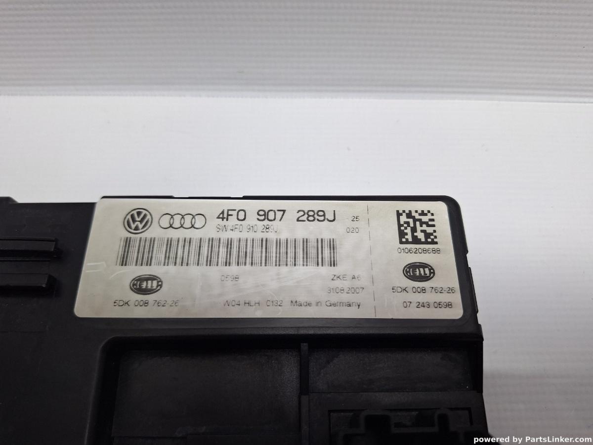 Modul confort AUDI A6 III Avant (4F5, C6) [ 2005 - 2011 ] TDI (BLB, BRE) 103KW|140HP OEM 4F0907289J