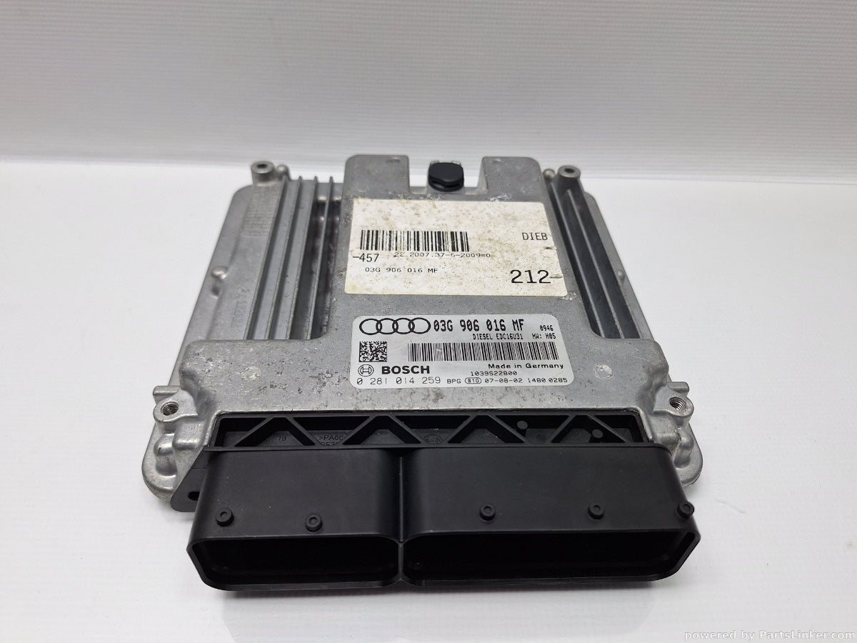 Calculator ECU motor AUDI A6 III Avant (4F5, C6) [ 2005 - 2011 ] TDI (BLB, BRE) 103KW|140HP BOSCH 0281014259 03G906016MF