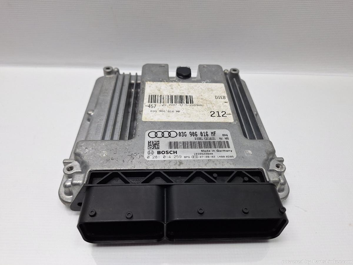Calculator ECU motor AUDI A6 III Avant (4F5, C6) [ 2005 - 2011 ] TDI (BLB, BRE) 103KW|140HP BOSCH 0281014259 OEM 03G906016MF